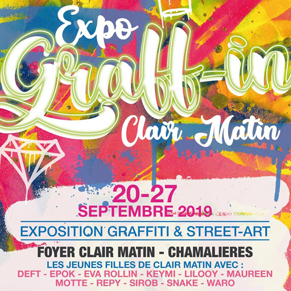 affiche exposition graff in