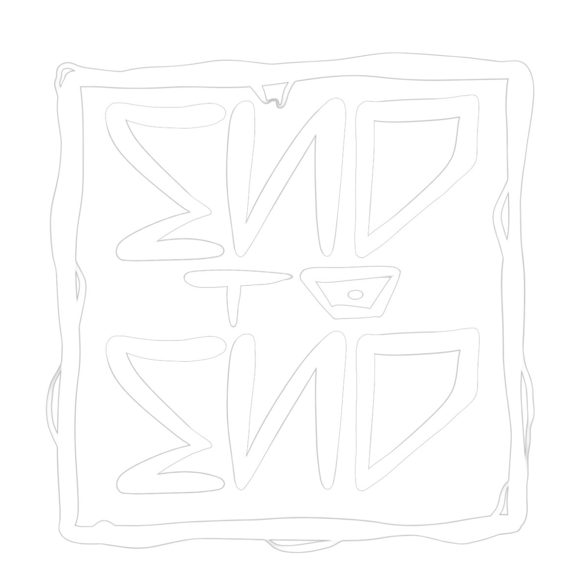 Logo ENDtoEND - Graffiti, street art - Clermont-Ferrand